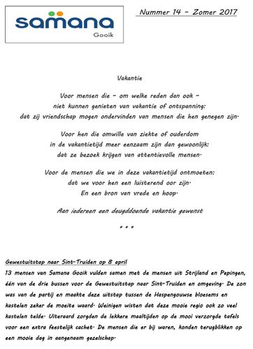 Kaft van Magazine 14